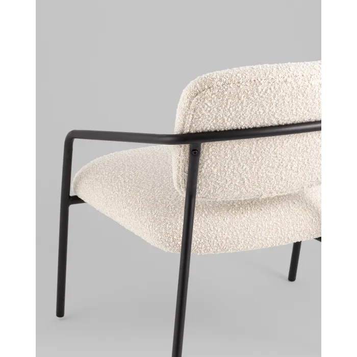 Кресло лаунж Rooney белый Stool Group УТ000039354 от ImperiumLoft
