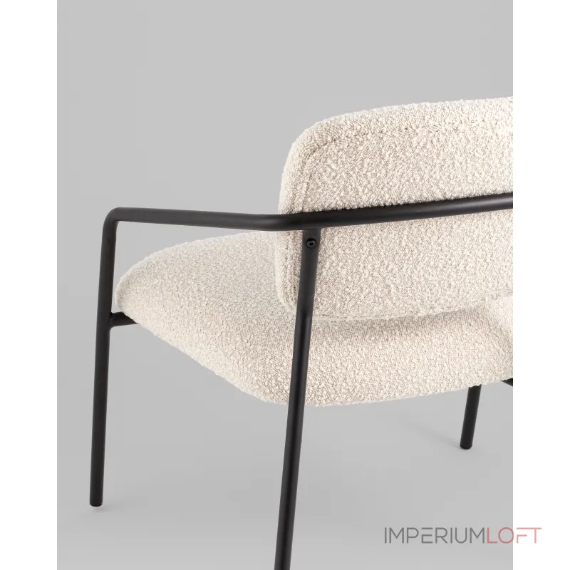 Кресло лаунж Rooney белый Stool Group УТ000039354 Кресло лаунж Rooney белый Stool Group УТ000039354