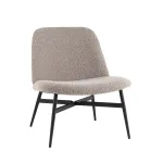 Кресло лаунж Ease коричневый Stool Group УТ000038983