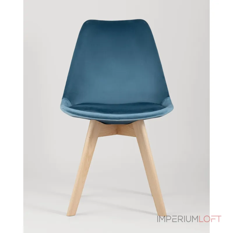 Стул FRANKFURT велюр синий 4 шт. Stool Group УТ000036622