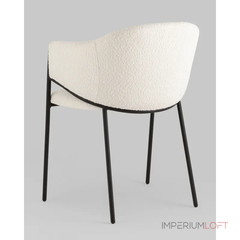 Стул Brace букле белый Stool Group УТ000039131 Стул Brace букле белый Stool Group УТ000039131