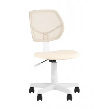 Кресло компьютерное детское ЛОЛО бежевый пластик белый Stool Group УТ000039090