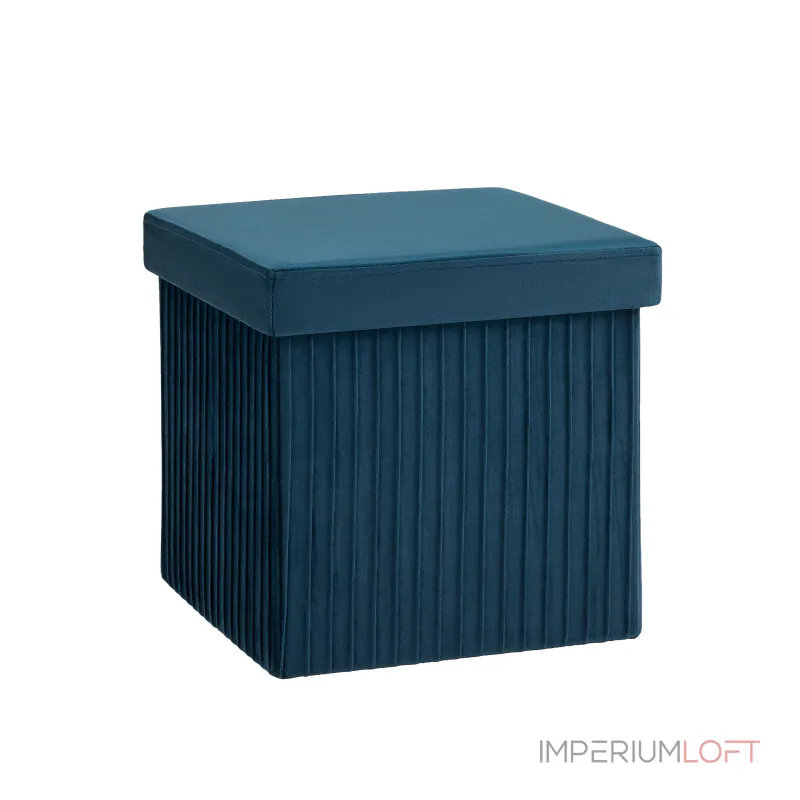 Пуф складной с ящиком Store Square синий Stool Group УТ000038972 Пуф складной с ящиком Store Square синий Stool Group УТ000038972