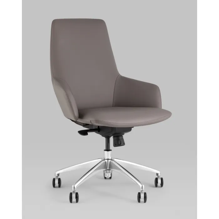 Кресло офисное Bow серый Stool Group УТ000038541 от ImperiumLoft
