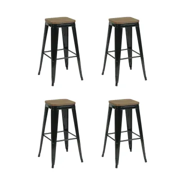 Стул барный 4шт Stool Group Tolix УТ000042402