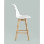 Стул барный FRANKFURT белый 4 шт Stool Group УТ000038332