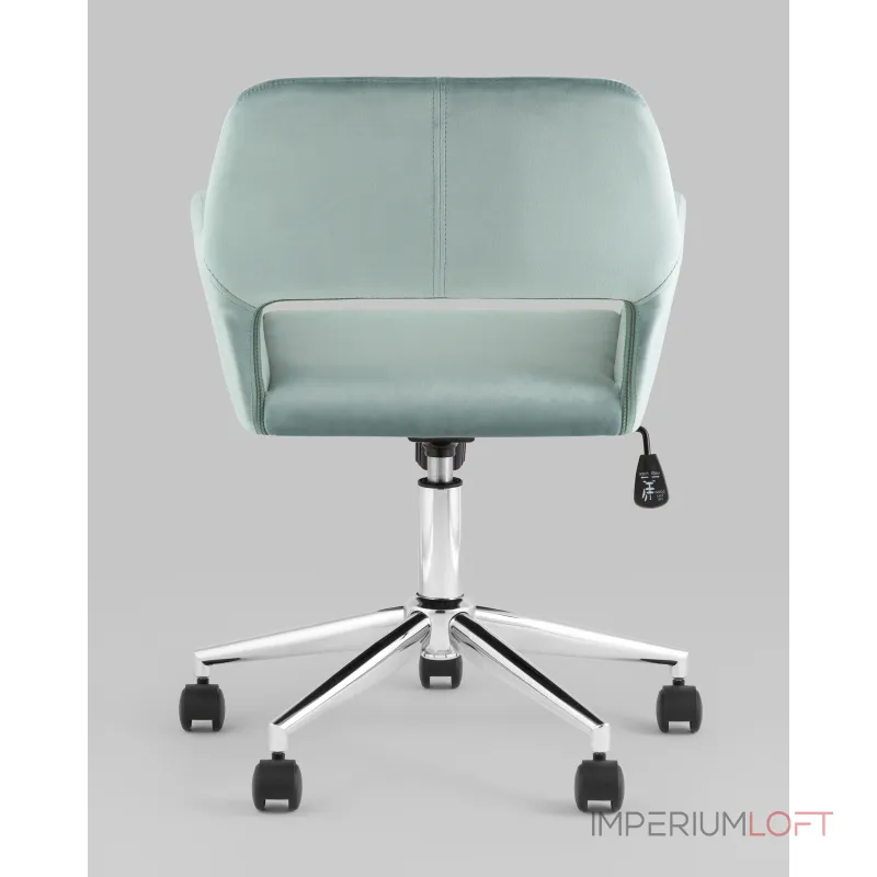 Кресло офисное ROSS велюр серо-зеленый Stool Group УТ000039077 Кресло офисное ROSS велюр серо-зеленый Stool Group УТ000039077