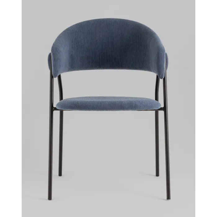 Стул Колин NEW вельвет пыльно-синий Stool Group УТ000038996 от ImperiumLoft