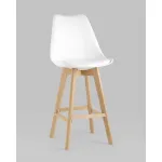 Стул барный FRANKFURT белый 4 шт Stool Group УТ000038332