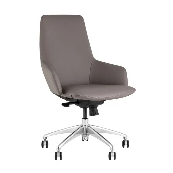 Кресло офисное Bow серый Stool Group УТ000038541 от ImperiumLoft