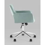 Кресло офисное ROSS велюр серо-зеленый Stool Group УТ000039077 от ImperiumLoft