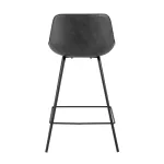 Стул полубарный TEXAS, экокожа, серый 2 шт Stool Group УТ000038469 от ImperiumLoft