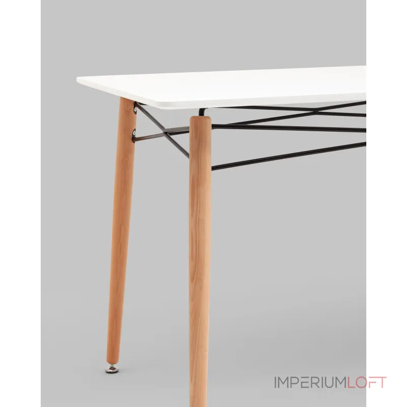 Стол Eames DSW Rectangle New 120*80 белый Stool Group УТ000038926 Стол Eames DSW Rectangle New 120*80 белый Stool Group УТ000038926