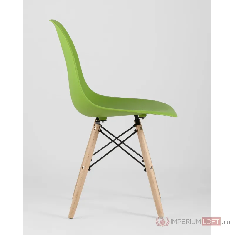 Стул Eames Style DSW зеленый x4 (разборный каркас) Stool Group УТ000037605 от ImperiumLoft