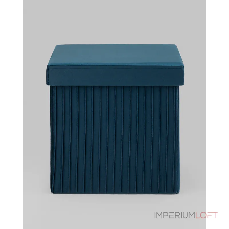 Пуф складной с ящиком Store Square синий Stool Group УТ000038972 Пуф складной с ящиком Store Square синий Stool Group УТ000038972
