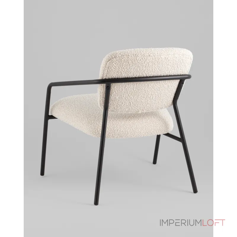 Кресло лаунж Rooney белый Stool Group УТ000039354 Кресло лаунж Rooney белый Stool Group УТ000039354