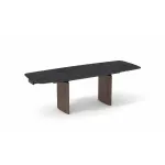 Стол обеденный Астарта раскладной 160-240х90 см керамика темная Stool Group УТ000040571