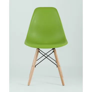 Стул Eames Style DSW зеленый x4 (разборный каркас) Stool Group УТ000037605 от ImperiumLoft