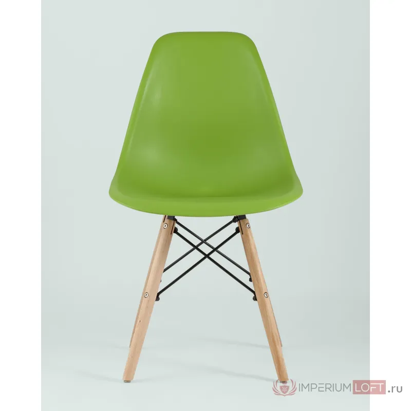 Стул Eames Style DSW зеленый x4 (разборный каркас) Stool Group УТ000037605 от ImperiumLoft