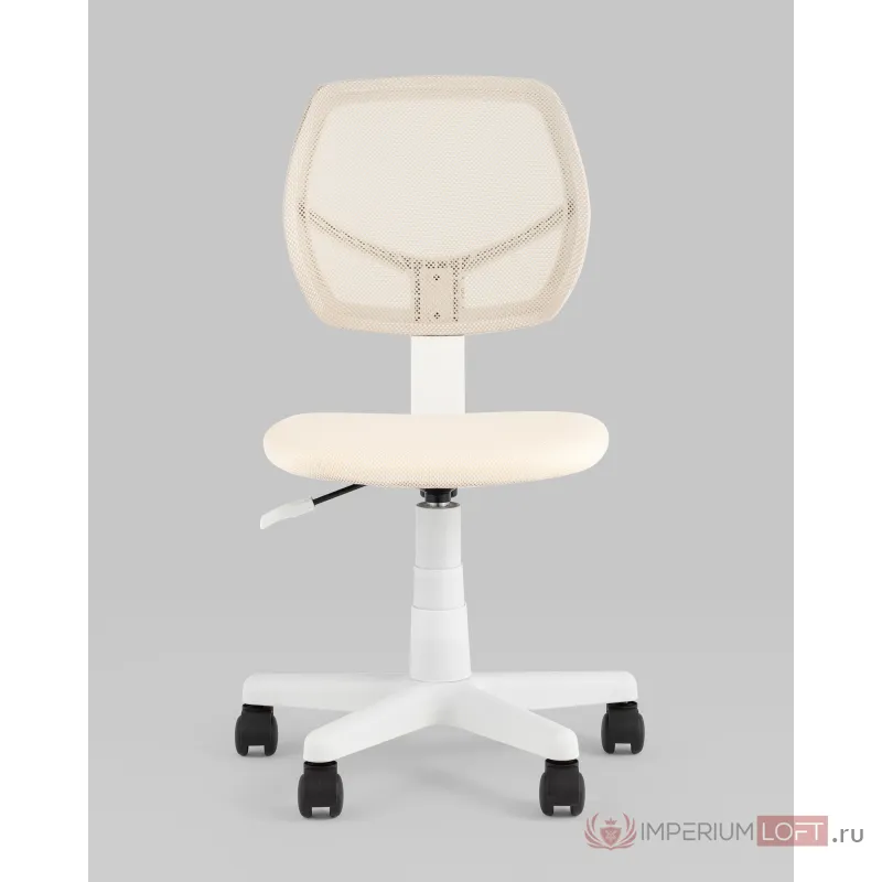 Кресло компьютерное детское ЛОЛО бежевый пластик белый Stool Group УТ000039090 от ImperiumLoft