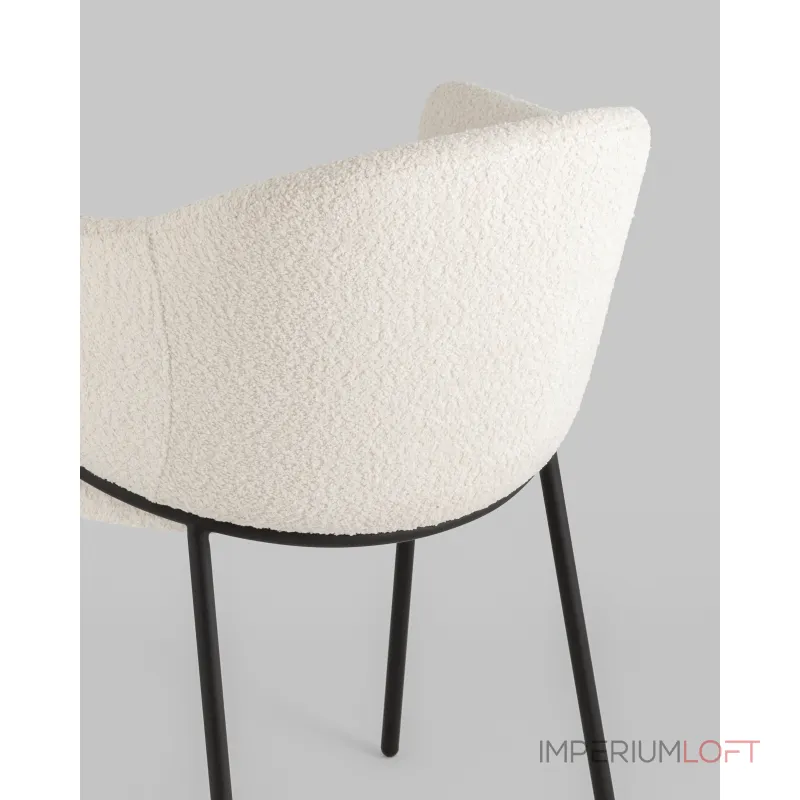 Стул Brace букле белый Stool Group УТ000039131 Стул Brace букле белый Stool Group УТ000039131