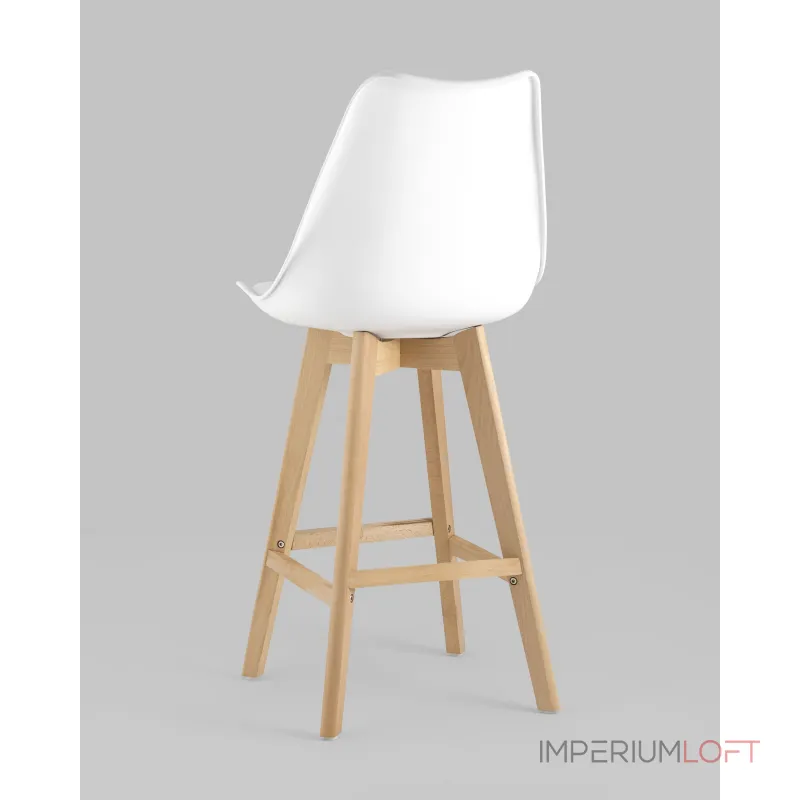 Стул барный FRANKFURT белый 4 шт Stool Group УТ000038332