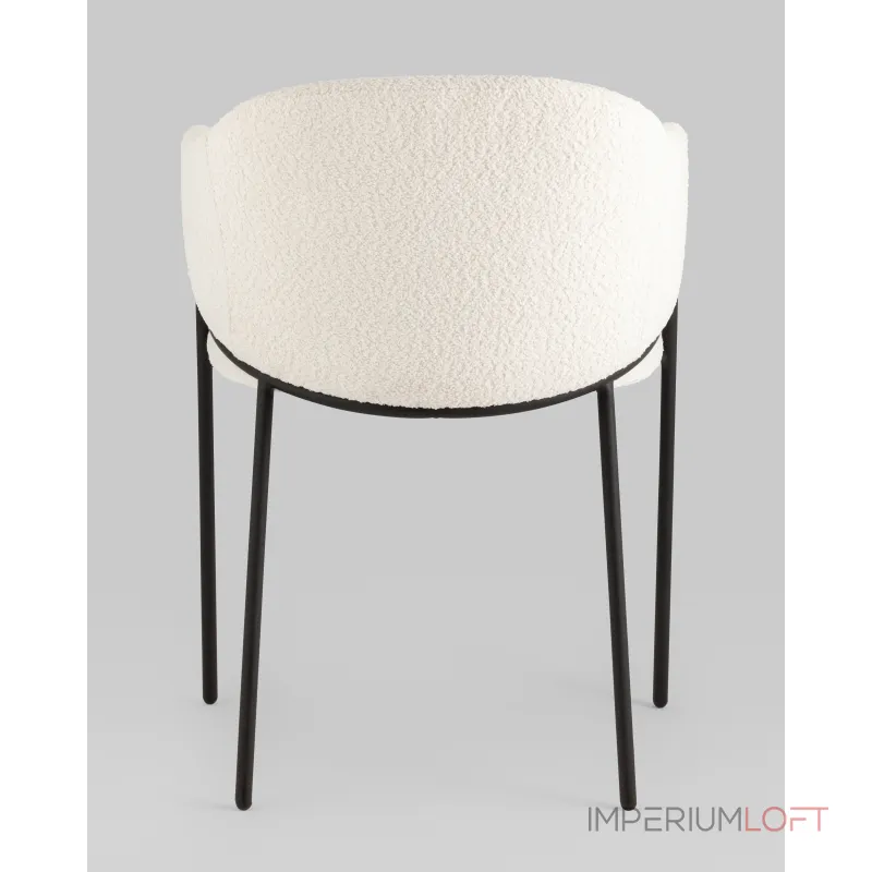 Стул Brace букле белый Stool Group УТ000039131 Стул Brace букле белый Stool Group УТ000039131