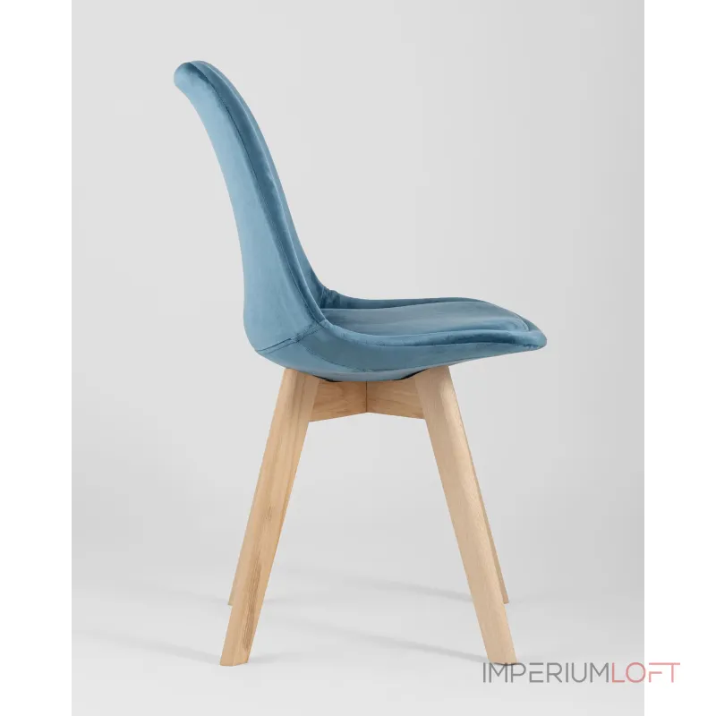 Стул FRANKFURT велюр синий 4 шт. Stool Group УТ000036622