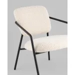 Кресло лаунж Rooney белый Stool Group УТ000039354 от ImperiumLoft