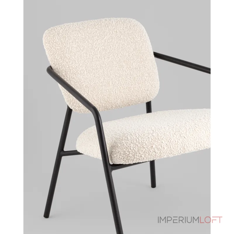 Кресло лаунж Rooney белый Stool Group УТ000039354 Кресло лаунж Rooney белый Stool Group УТ000039354