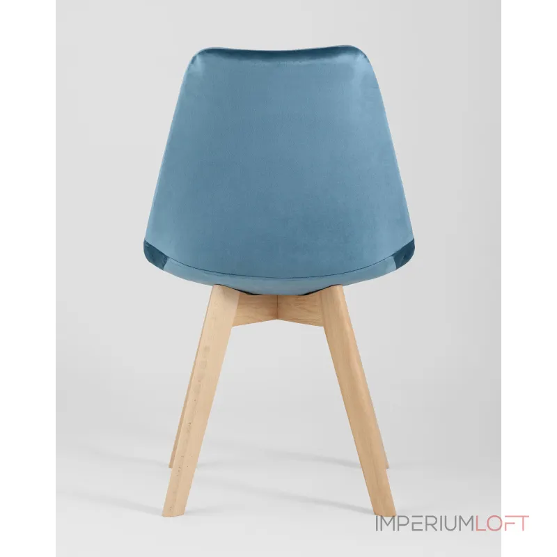 Стул FRANKFURT велюр синий 4 шт. Stool Group УТ000036622