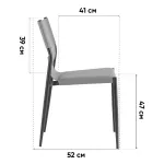 Стул обеденный Stool Group West УТ000041709 от ImperiumLoft