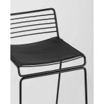 Стул полубарный Danny, черный, с черной подушкой 4 шт Stool Group УТ000038446 от ImperiumLoft