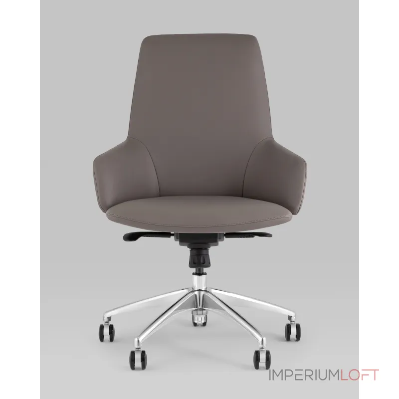 Кресло офисное Bow серый Stool Group УТ000038541 Кресло офисное Bow серый Stool Group УТ000038541