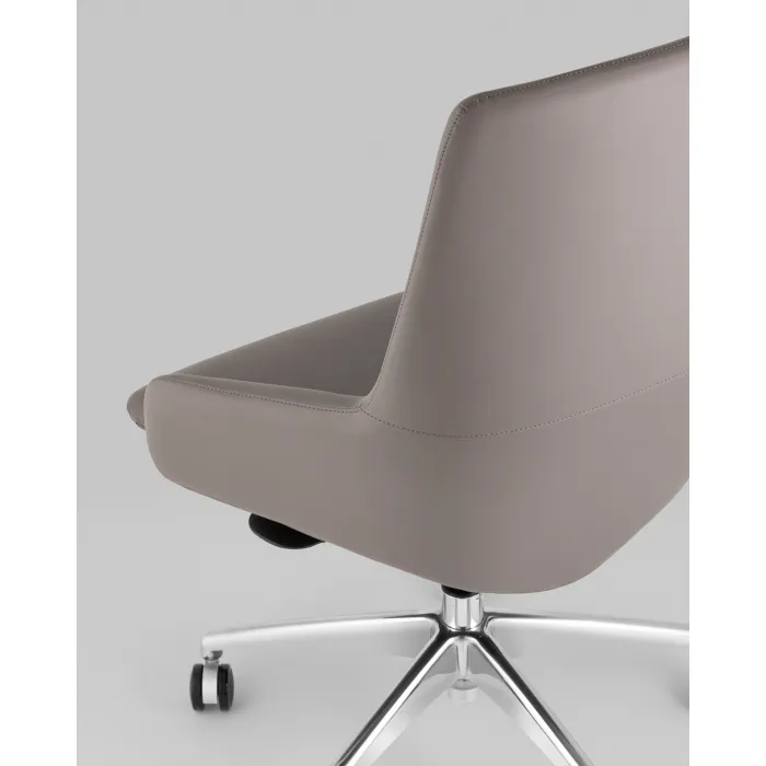 Кресло офисное Bow серый Stool Group УТ000038541 от ImperiumLoft