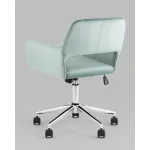 Кресло офисное ROSS велюр серо-зеленый Stool Group УТ000039077 от ImperiumLoft