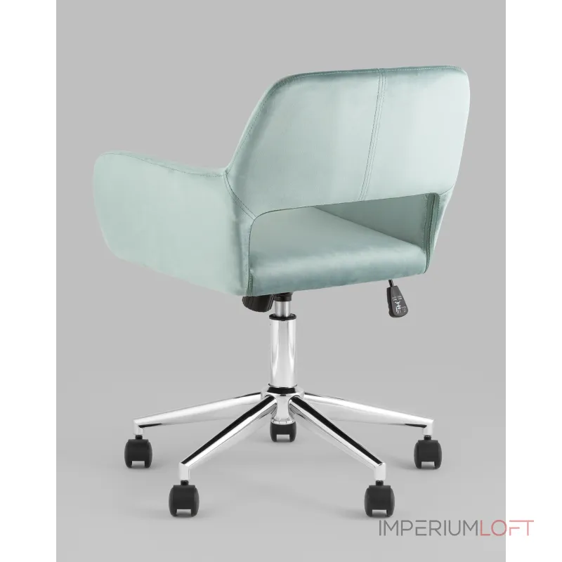 Кресло офисное ROSS велюр серо-зеленый Stool Group УТ000039077 Кресло офисное ROSS велюр серо-зеленый Stool Group УТ000039077