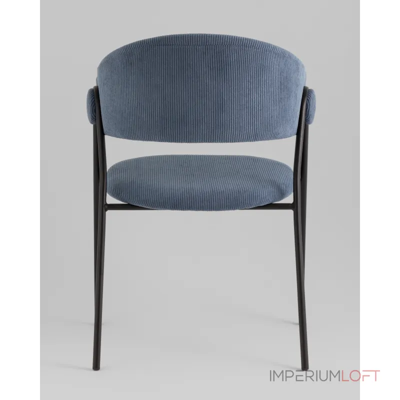 Стул Колин NEW вельвет пыльно-синий Stool Group УТ000038996