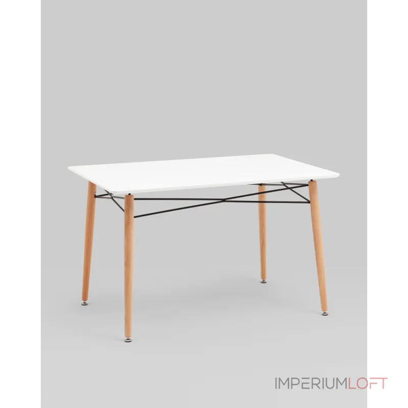 Стол Eames DSW Rectangle New 120*80 белый Stool Group УТ000038926 Стол Eames DSW Rectangle New 120*80 белый Stool Group УТ000038926