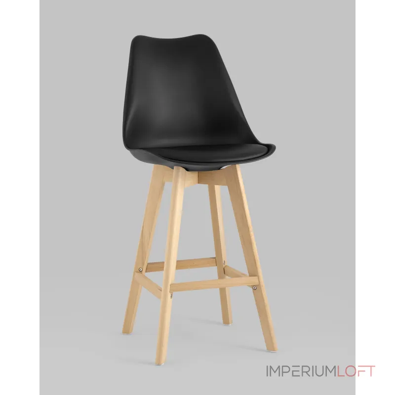 Стул барный FRANKFURT черный 4 шт Stool Group УТ000038334