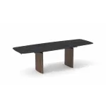 Стол обеденный Астарта раскладной 180-260х90 см керамика темная Stool Group УТ000040572