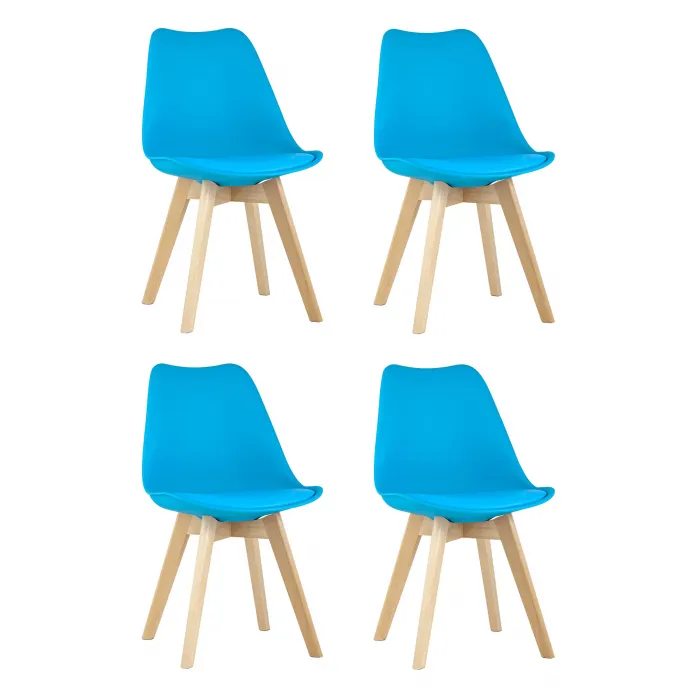 Стул FRANKFURT бирюзовый 4 шт. Stool Group УТ000036618 от ImperiumLoft