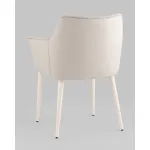 Стул обеденный Feston слоновая кость букле с экокожей Stool Group УТ000039028 от ImperiumLoft