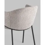Стул Brace букле серый Stool Group УТ000039132