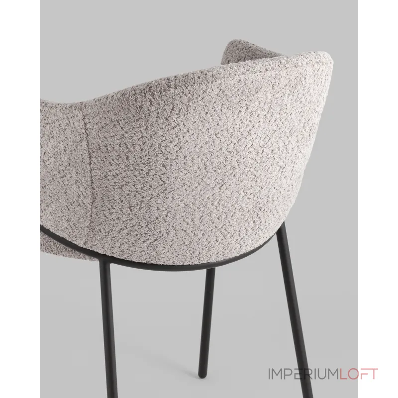 Стул Brace букле серый Stool Group УТ000039132 Стул Brace букле серый Stool Group УТ000039132