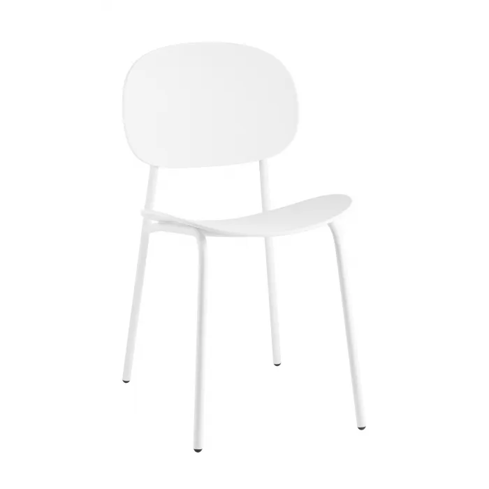 Стул Edie пластик белый Stool Group УТ000039124 от ImperiumLoft