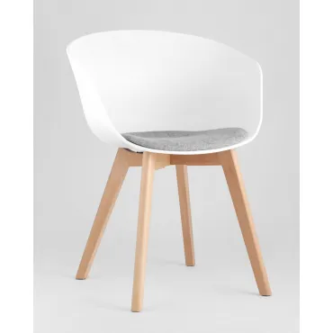 Кресло Libra Soft белое 2 шт Stool Group УТ000037181