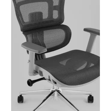 Кресло офисное Techno Professional серый Stool Group УТ000039504 от ImperiumLoft