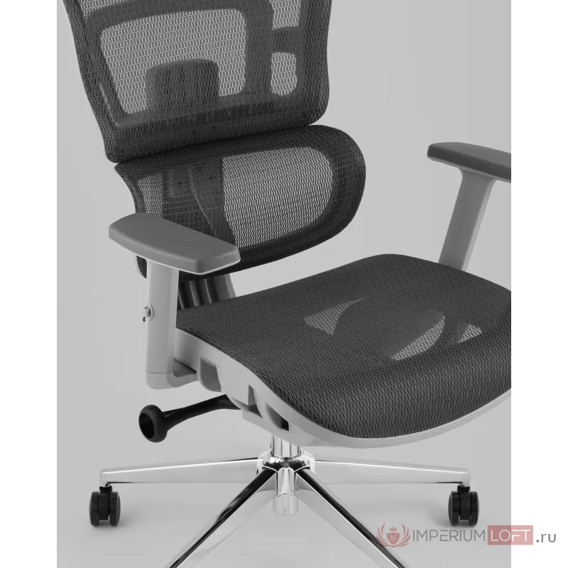 Кресло офисное Techno Professional серый Stool Group УТ000039504 от ImperiumLoft