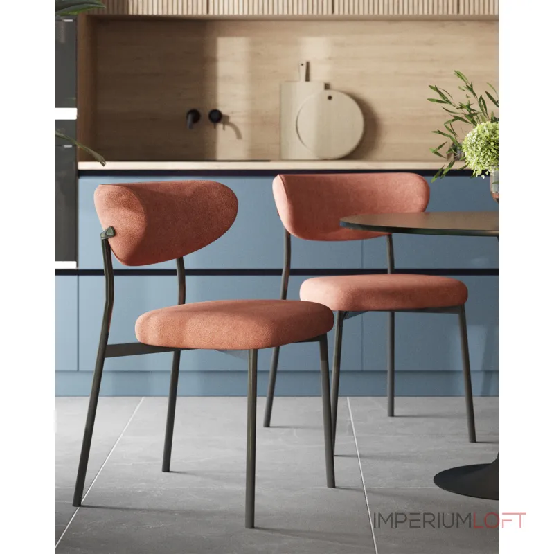 Стул обеденный Ayla коралловый Stool Group УТ000039046 Стул обеденный Ayla коралловый Stool Group УТ000039046